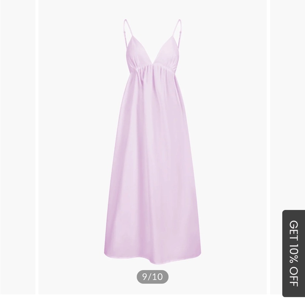 Commense Coastal Cowgirl Open Back Long Dress